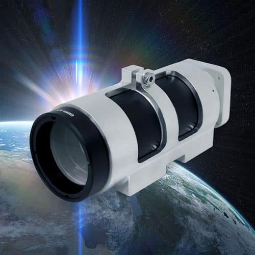 Versatile satellite camera lens system